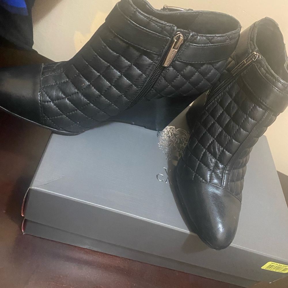 Vince Camuto Ankle Boots Black Size 8
